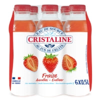 CRISTALINE FRAISE 6x0,5L