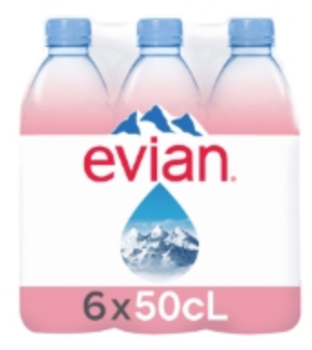 EVIAN 6x0,5L